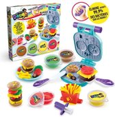 Canal Toys - Kit Burger Antibacteriële boetseerklei - Elimineert tot 99,9% van de bacteriën op de handen - vanaf 2 jaar - SND006