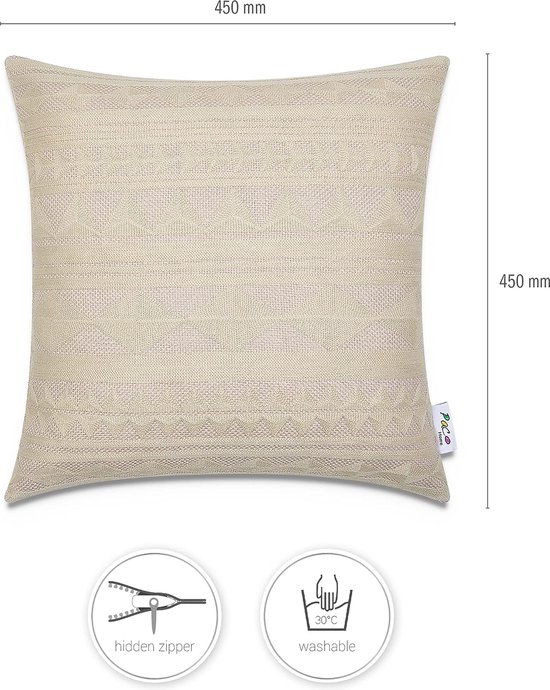 Paco Home Set van 2 Kussenhoes 45x45 Kussenovertrek Hoofdkussenovertrek Kinderkamer Kids Deco Motieven Veelkleurig, Kleur:Weiß 4, Stelt:2pcs-Set