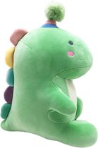 Kenji Party Dino - groen - large - knuffel