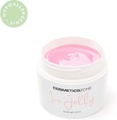 Cosmetics Zone ICE JELLY – Hypoallergene UV/LED Pink Mask 15ml. - Lichtroze - Glanzend - Gel nagellak