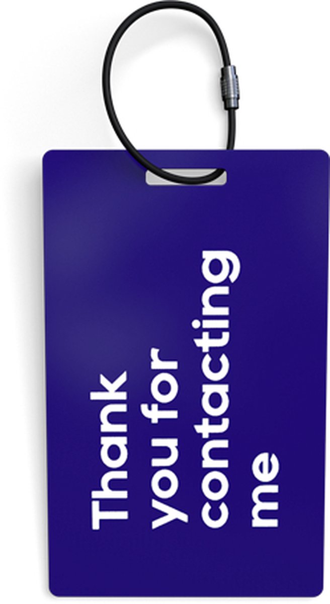 NoLongerLost Étiquette Bagage Avec QR Code | Tague De Voyage Epoxy