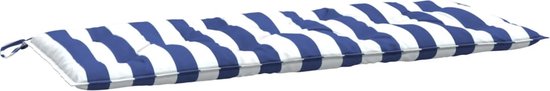 vidaXL Coussin de banc tissu Oxford 180 x 50 x 7 cm