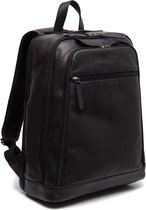 Chesterfield Detroit Waxed Pull Up Laptoprugzak - Zwart