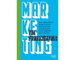 Omslag van Marketing: The fundamentals