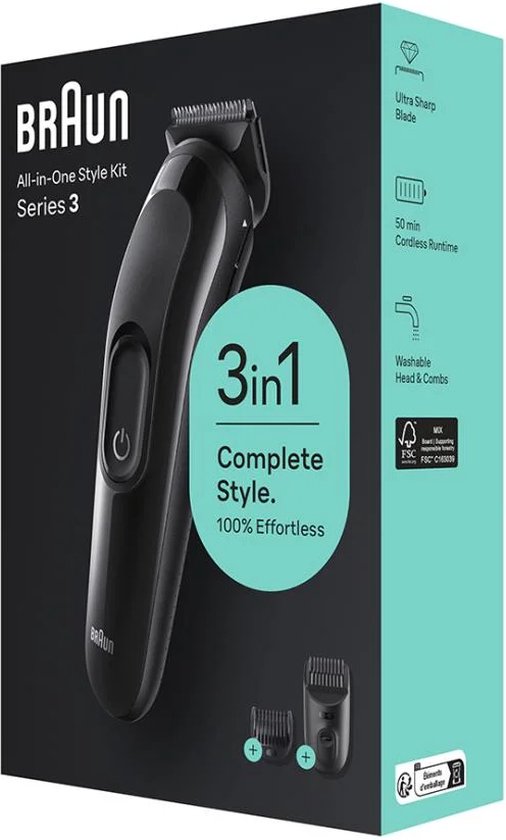 Braun Series 3 Scheerapparaat Transparant