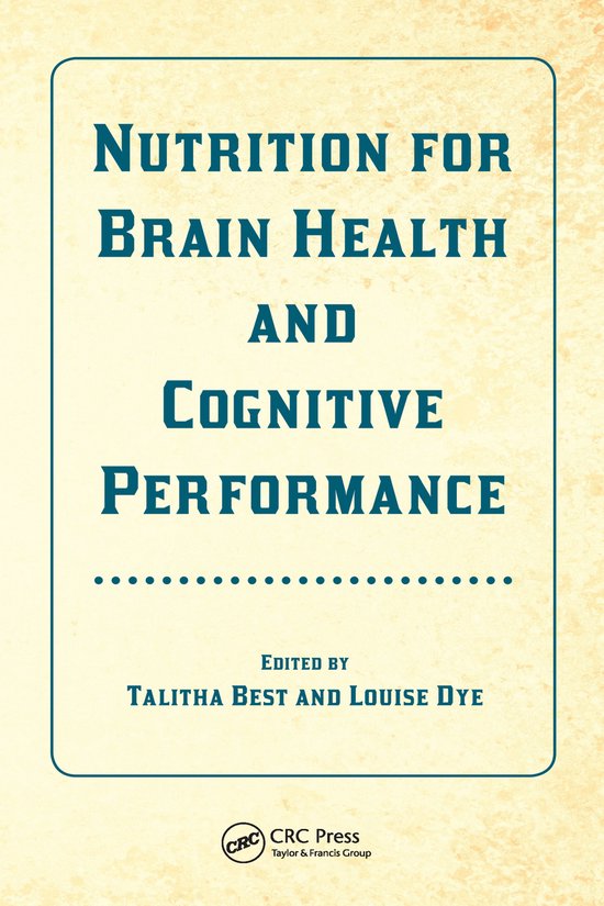 Nutrition for Brain Health and Cognitive Performance - cover