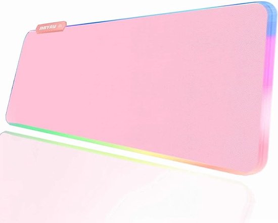 Tapis de Souris XXL Gamer RGB avec 14 Modes d'Eclairage 800 x 300