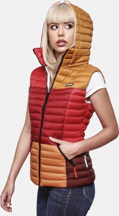 Navahoo Shadaa Multikulti Bodywarmer Femme - Rouge - XS