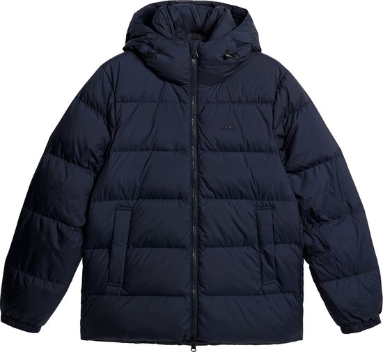 J. Lindeberg Heren Barrell Down Jacket Navy - Winterjas Voor Heren - Navy - S