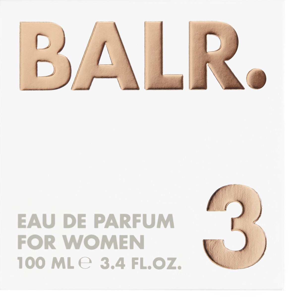 Goedkoopste BALR. WOMEN 3 Eau de Parfum 100 ml
