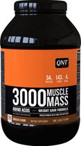 QNT - Weight gainer : Muscle Mass 3000 Chocolade (1,3kg)