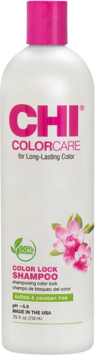 CHI ColorCare - Color Lock Shampoo 739ml - Normale shampoo vrouwen - Voor Alle haartypes