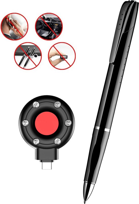 Détecteur de Signal sans fil RF Bug Finder Anti-Bugged Detector Anti Candid  Camera GPS