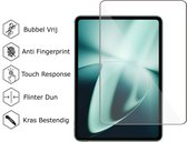 Tablet Hoes + Screenprotector geschikt voor OnePlus Pad – Tempered Glass - Extreme Shock Case Sage Groen