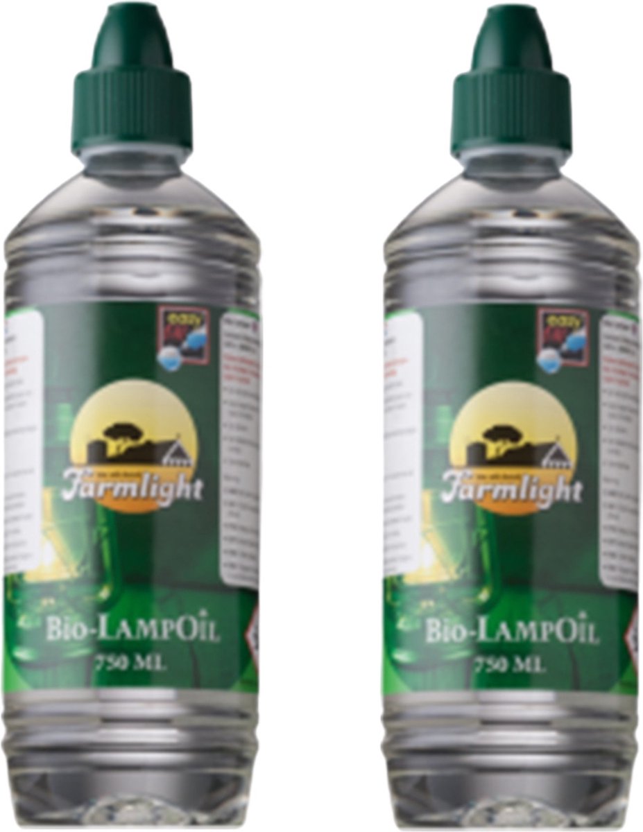WinQ! Farmlight Bio Lampolie-Geschikt voor het vullen van Olielampen - Farmlight