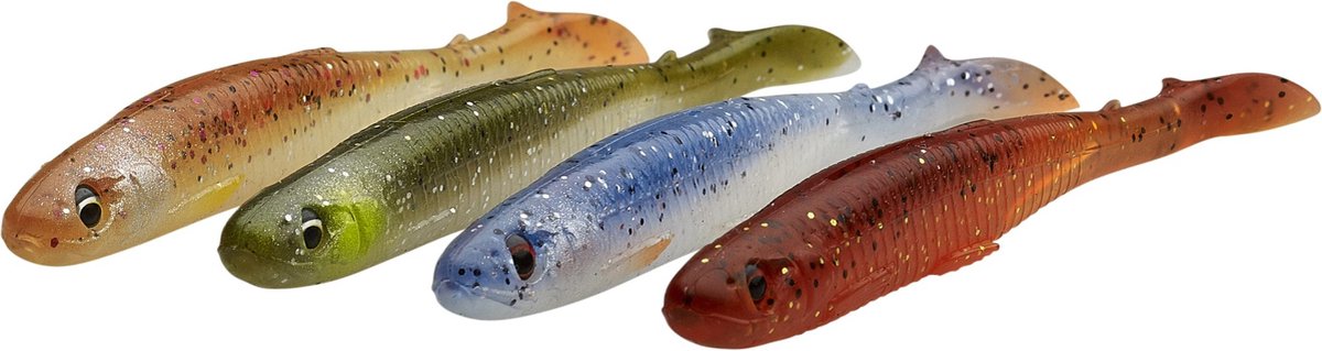 Savage Gear - SLENDER SCOOP SHAD - 15 cm - 17 g - CLEAR WATER MIX
