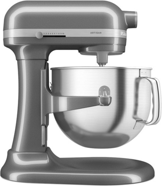 KitchenAid Artisan Bowl-Lift 5KSM70SHXEMS Tingrijs
