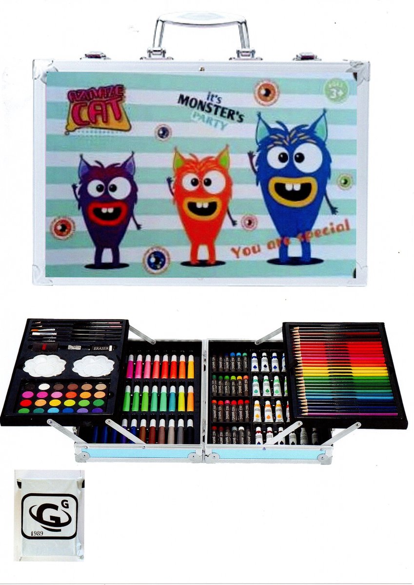 Tour d'artisanat Grafix® 33 pièces - Bricolage enfants à partir de