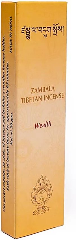Wierook Tibetaans Zambala Wealth - 20st