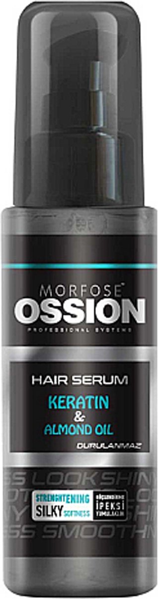 Morfose Hair Serum - 75 ml - Almond oil - Keratin - Silky Softness