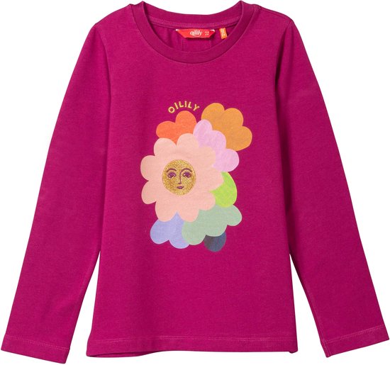 Oilily Tolsy - T-shirt - Meisjes - Paars - 116