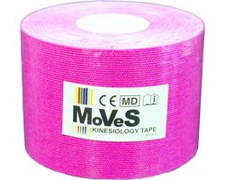 MoVeS Kinesiology Tape 5cm x 5m | Pink