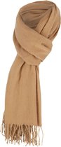 Sjaal Dames Effen Sjaal Camel Winter Sjaal Effen Sjaal Camel