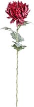 Jardin de fleurs artificielles PTMD - 30x19x62 cm - Plastique - Wit