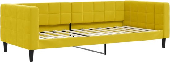 vidaXL-Slaapbank-90x200-cm-fluweel-geel