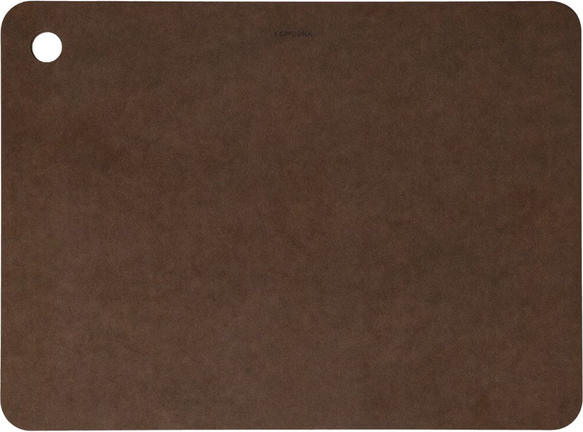 Combekk Snijplank - 100% Gerecycled - Microplasticvrij - Antibacterieel - Vaatwasserbestendig - 28 x 38cm - bruin