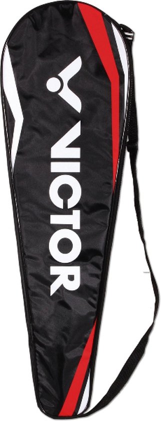 VICTOR Thermo racketbag voor badminton en squash - rood/zwart