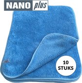 10xNanodoek/Nanoplus/Vaatdoek/36x31/Blauw