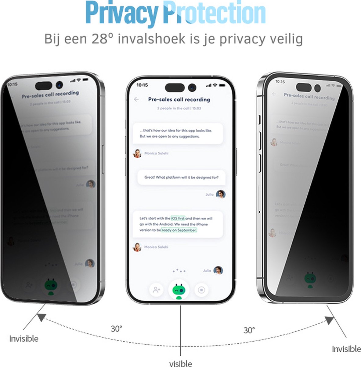 iphone 15 pro max vitre protection anti-espion pour apple iphone 14 pro max ecran  protection de confidentialité iphone 14 pro privacy screen protector iphone  14pro max 15 plus verre trempé pour iphone14 pro