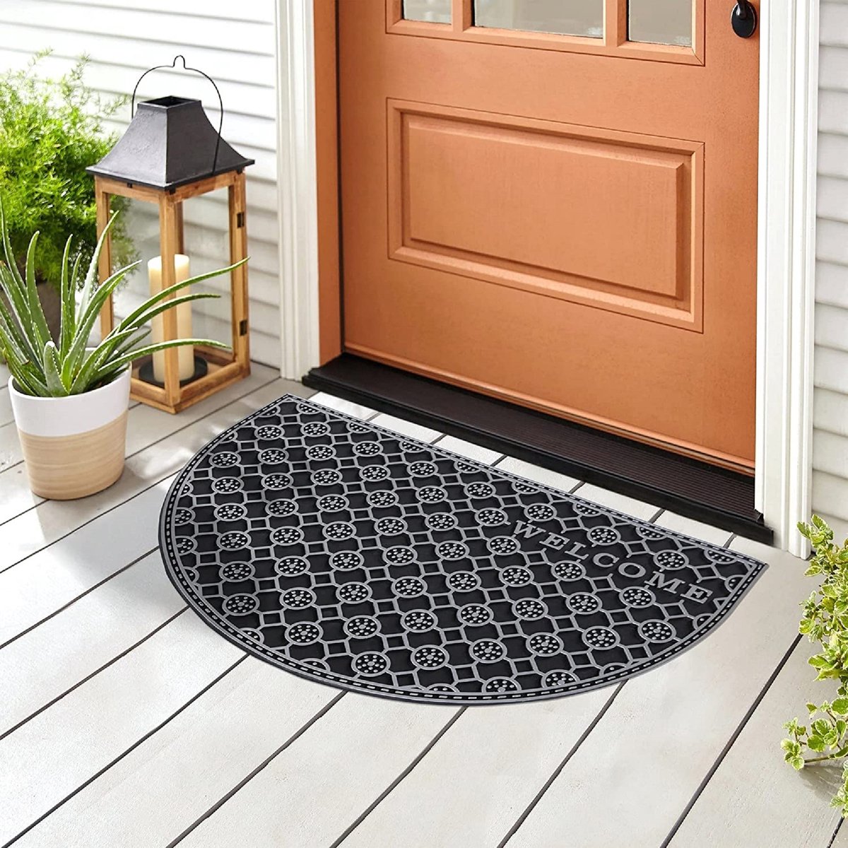 G.M. Floors Welcoming Comfort: De Beste In & Outdoor Mats Kamm - Serie Zilver / droogloopmat / deurmat binnen / deurmat buiten