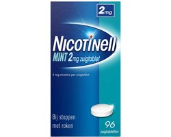 Nicotinell Zuigtablet Mint 2mg - 2 x 96 zuigtabletten
