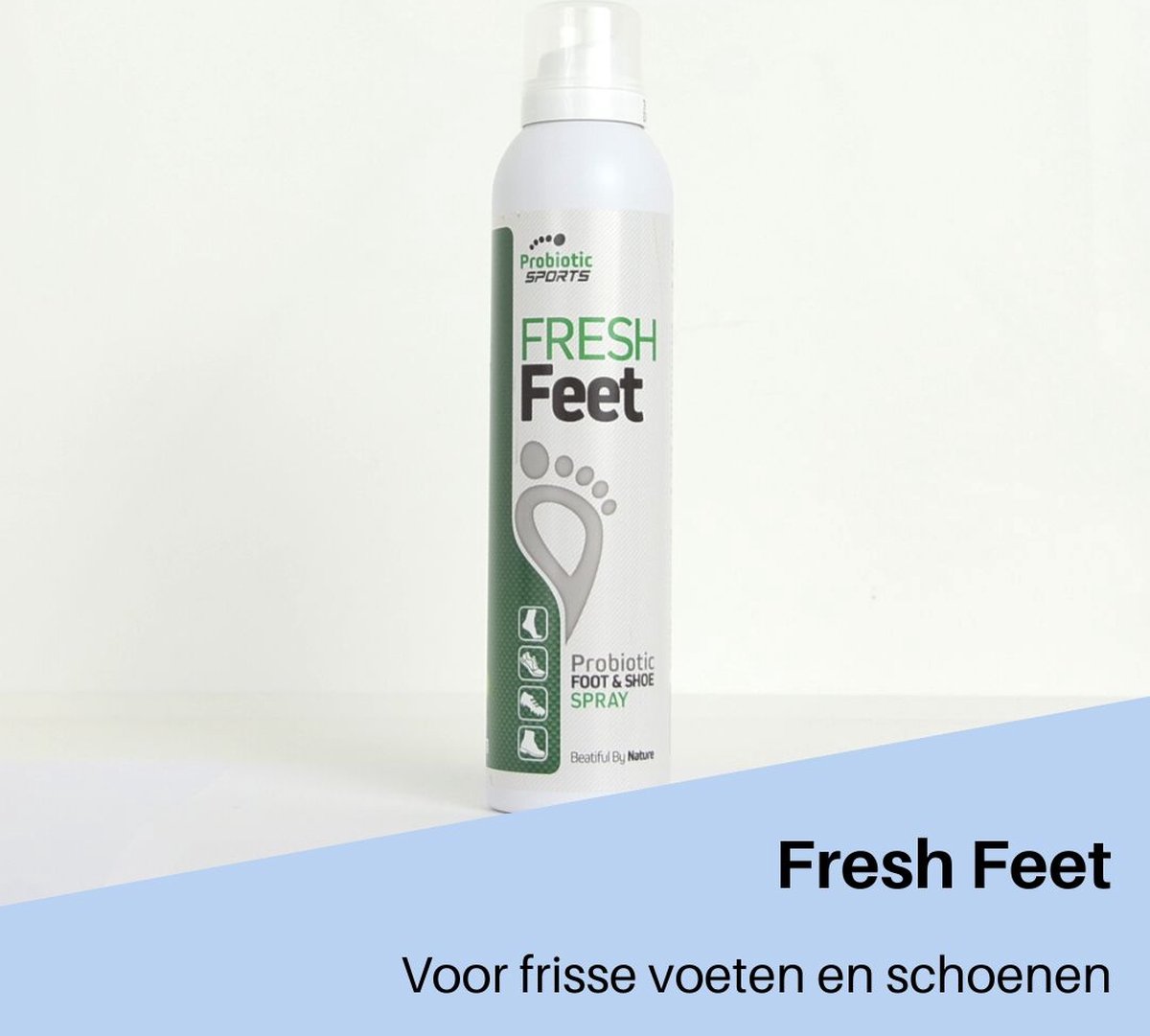 Probiotic Plus - Fresh Feet - Voetspray tegen zweetvoeten in sneakers, werkschoenen, sportschoenen en op de huid - Probiotica spray - Voetenspray tegen zweetgeur