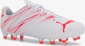 Puma Attacanto FG kinder voetbalschoenen wit/rood - Maat 36
