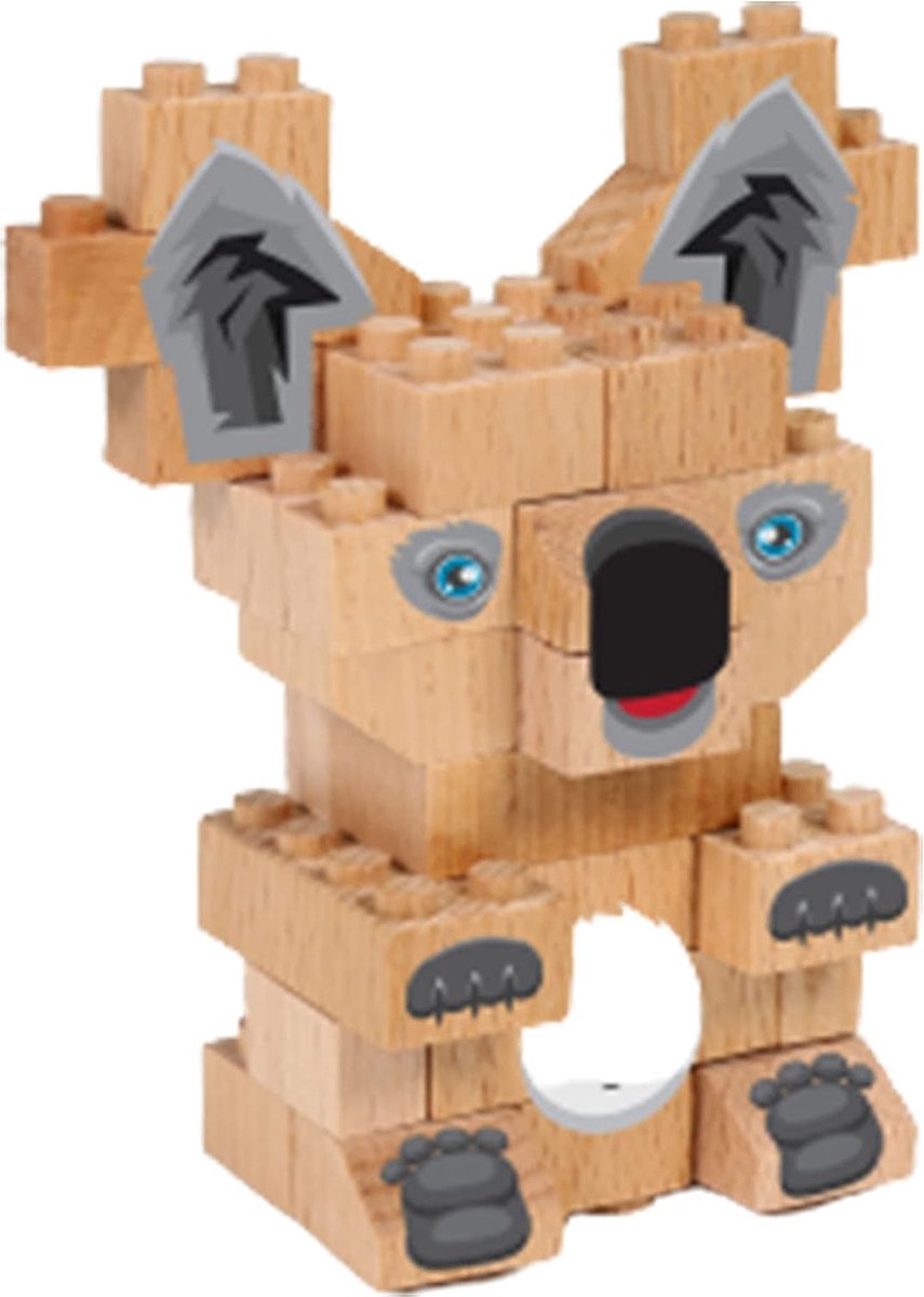 FabBrix - Houten speelgoedstenen - WWF Koala
