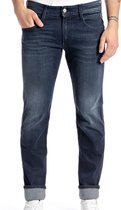 Replay Jeans Anbass M914d00041a300 007 Dark Indigo Mannen Maat - W33 X L34