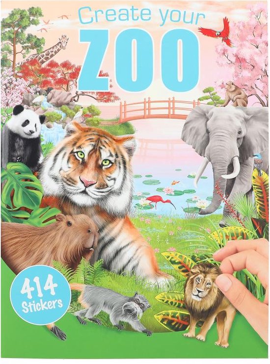 Créez votre livre d'autocollants Animal World