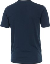 CASA MODA comfort fit heren T-shirt - blauw - Maat: L