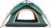 Orion Store - Tent –Familietent - Hoogwaardige Tent - Dubbele Deur Tent - Enkele Laag Volautomatische Outdoor Glamping Tent - Camping Tent – 2-3 Person Tent - Militair Groen