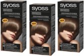 3x Syoss colors professional performance 5-1 lichtbruin