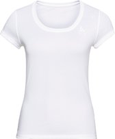 Odlo Active F Dry Light Eco Dames T-shirt White XXL