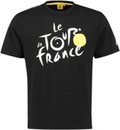 Tour de France - Officiële T-shirt - Zwart - Maat 2/4 Jaar