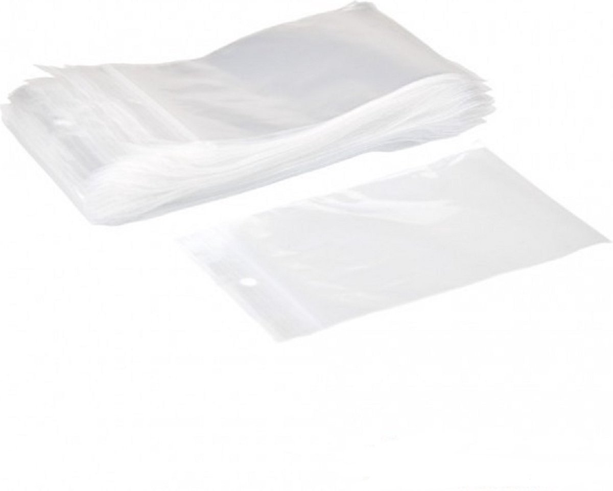 100x Gripzakken 100x150mm 50 Micron dik Sealbag Ziplock
