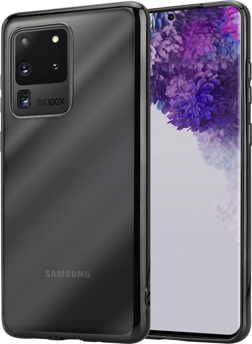 ShieldCase metallic bumper case – geschikt voor Samsung Galaxy S20 Ultra – zwart