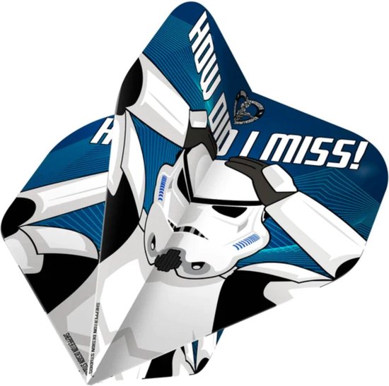 ABC Darts - Dart Flights - Storm Troopers - Star Wars - 6 sets van ABC Darts — afbeelding 4