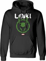 Marvel Loki - Season 2 Distressed Logo Hoodie - XL - Zwart