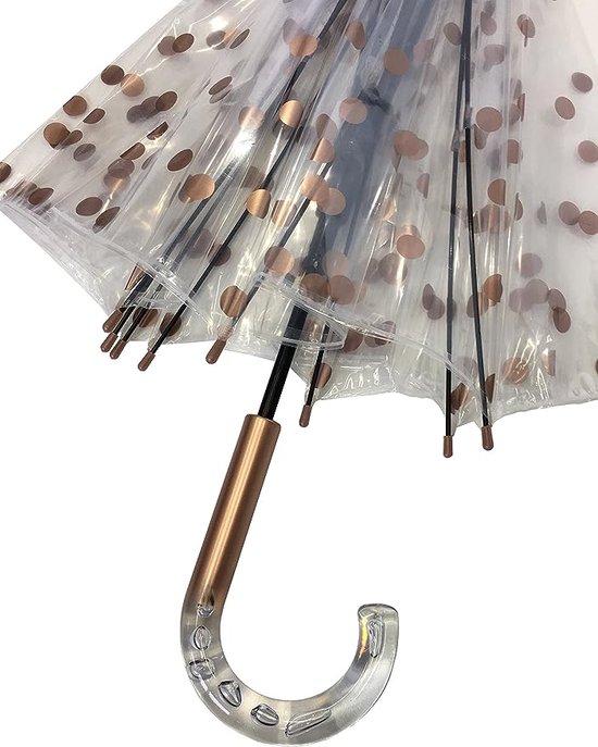 parapluie transparent transparent avec parapluie automatique